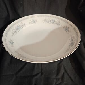 Fine Porcelain China Christine Blue Flower 9" Vegetable Bowl SKU# CY006